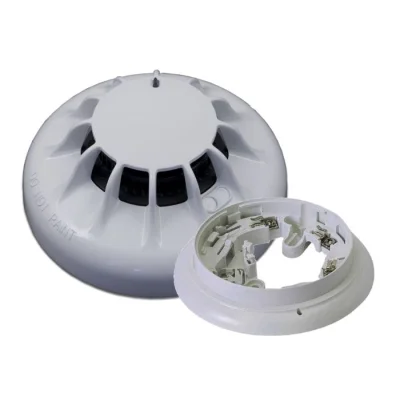 DETECTOR DE FUM SI TEMPERATURA + SOCLU