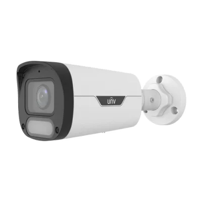 Camera IP Wise-ISP 4MP, tip bullet, lentila 2.8mm, WL 30m, Mic, Color 24/7 - UNV IPC2314LE-ADF28KM-WP