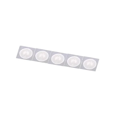 Set 5 etichete RFID/NFC autoadezive, 13.56 MHz, Ã25 mmc - CSAccess CST-NTAG213-5