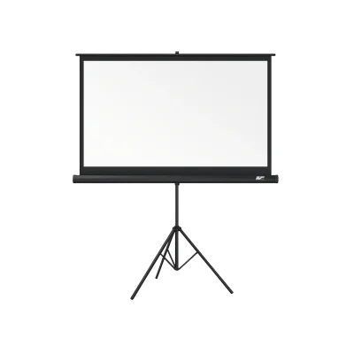 Ecran proiectie portabil cu trepied, 244 x 244 cm,  EliteScreens Tripod T136NWS1, format 1:1